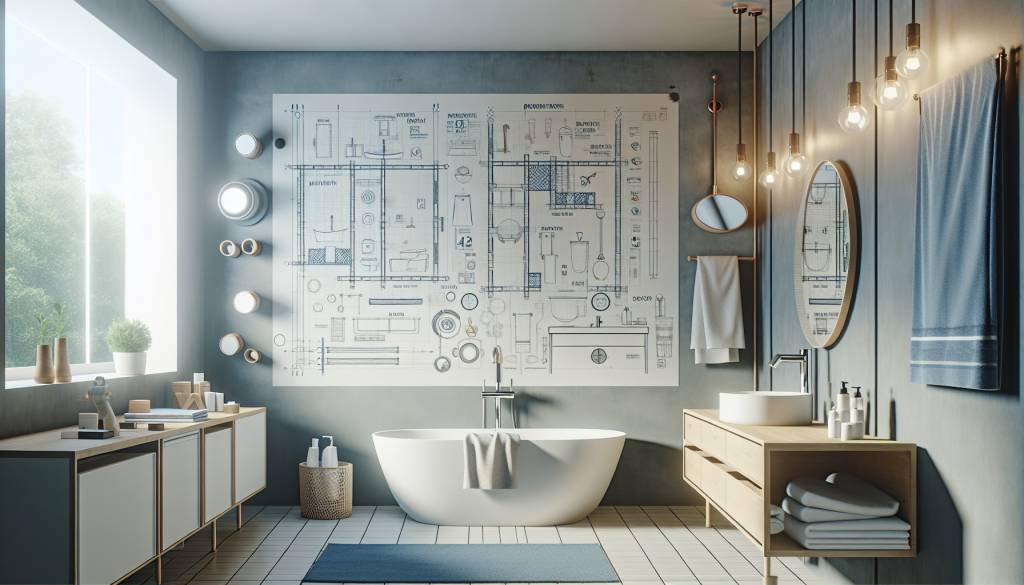 Cahier des charges salle de bain : préparer son projet avant de consulter un plombier