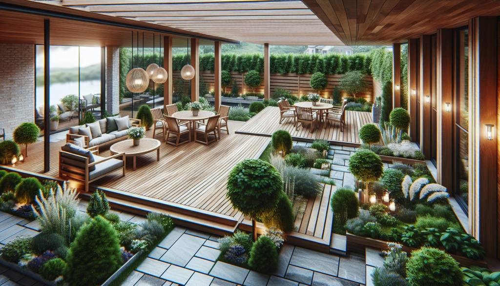 Terrasse de jardin : sélectionner une essence de bois durable et esthétique